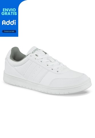 Tenis Colegio Mabum Blanco Para Niño Y Niña Croydon Croydon