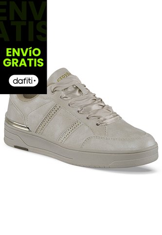 Tenis Urbanos Navira Beige Para Mujer Croydon Croydon