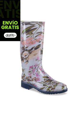 Botas Pvc Tiffany Estampada Henka M.Color Para Mujer Croydon Croydon