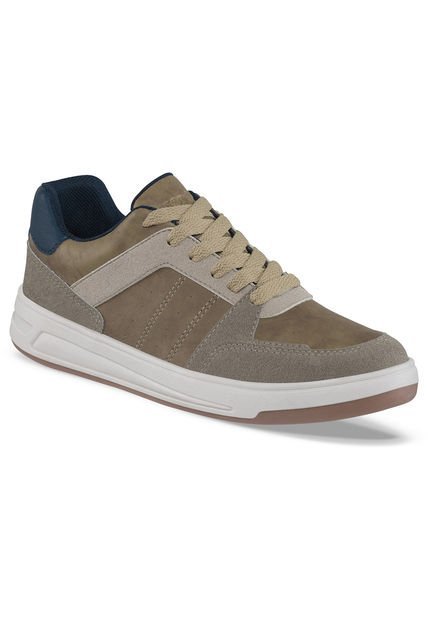Tenis Urbanos Rolon Beige Para Hombre Croydon