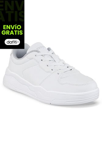 Tenis Colegio Equik C Blanco Croydon Para Niño Y Niña Croydon