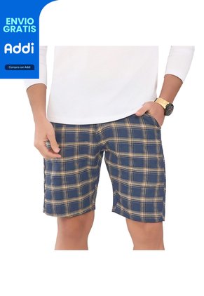 Bermuda Miguel Azul Croydon Para Hombre