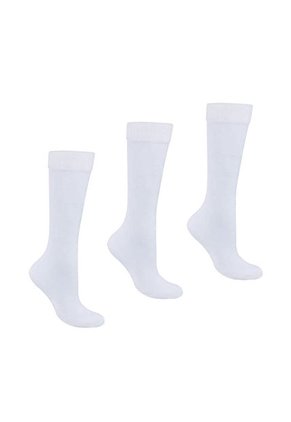 Medias Lisas Blanco Para Niño Y Niña Croydon