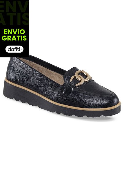 Mocasines Zaret Negro Para Mujer Croydon