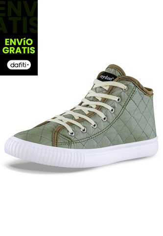 Botines Taliba Alto Verde Croydon Para Mujer Croydon