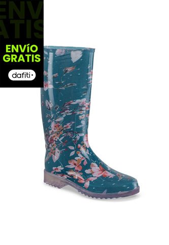 Botas Pvc Tiffany Estampada Tabea M.Color Para Mujer Croydon Croydon
