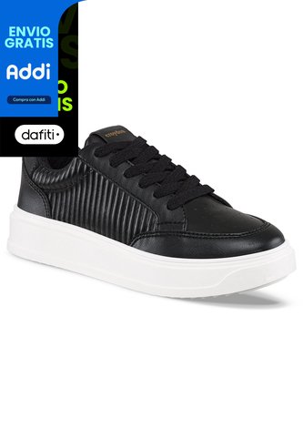 Tenis Kerly Negro Para Mujer Croydon Croydon