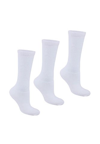Medias Acanaladas Blanco Para Mujer Croydon Croydon