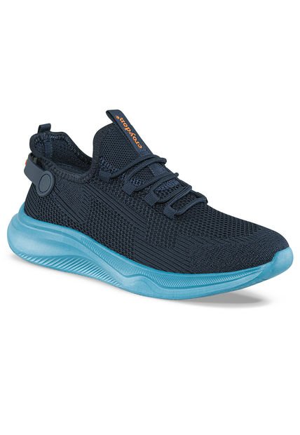 Tenis Running Korp Azul Para Hombre Croydon