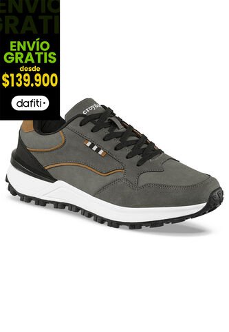 Tenis Urbanos Pehuf Gris Para Hombre Croydon Croydon