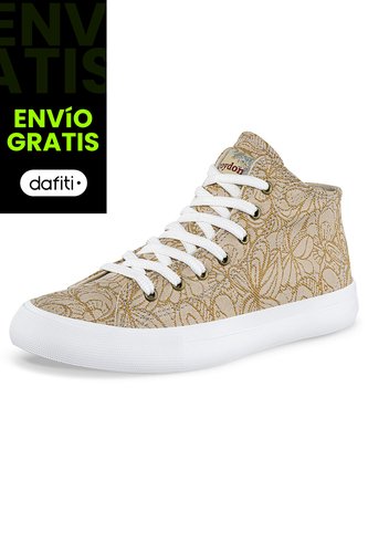 Botines Nasira Alto Beige Para Mujer Croydon Croydon