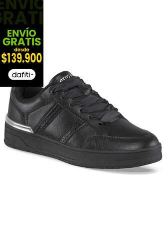 Tenis Urbanos Navira Negro Para Mujer Croydon Croydon