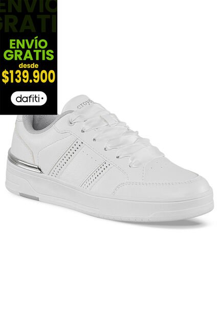 Tenis Urbanos Navira Blanco Para Mujer Croydon