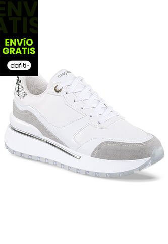 Tenis Meghan Blanco Para Mujer Croydon Croydon