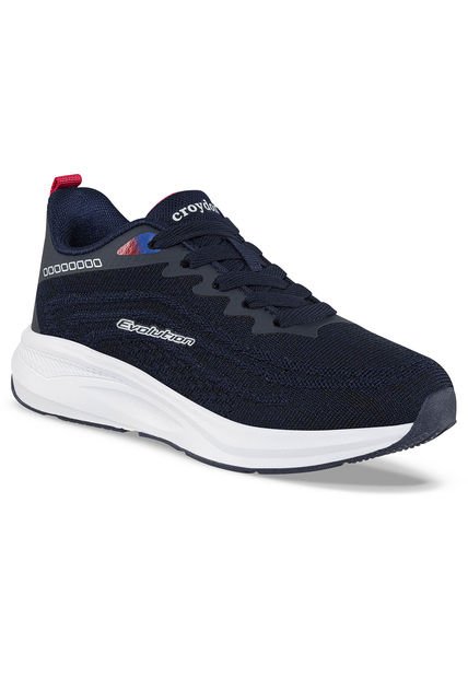 Tenis Running Vixler Azul Osc Para Niño Croydon