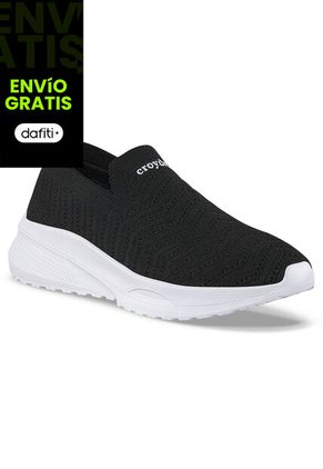 Tenis Para Caminar Slom Negro Croydon Para Mujer