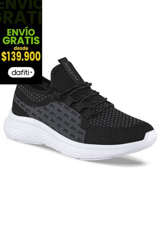 Tenis Running Trux Negro Para Mujer Croydon Croydon