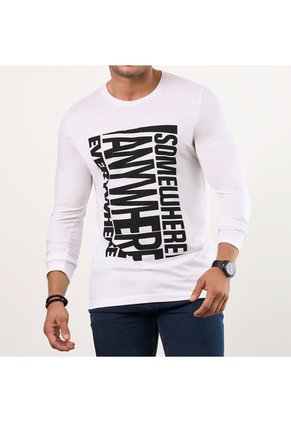 Camibuzo Axel Blanco Para Hombre Croydon