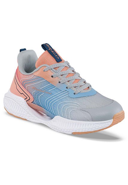Tenis Running Temar Gris Para Niña Croydon