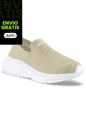 Tenis Para Caminar Slom Beige Croydon Para Mujer Croydon