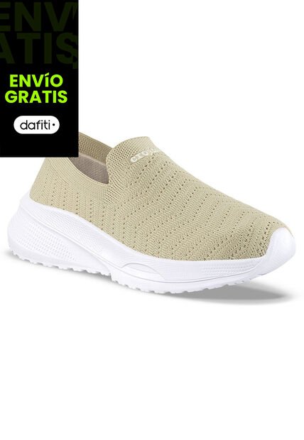 Tenis Para Caminar Slom Beige Croydon Para Mujer