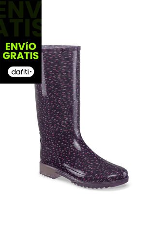 Botas Pvc Tiffany Estampada Fela M.Color Para Mujer Croydon Croydon