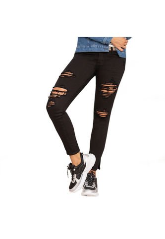 Jean Stay Negro Para Hombre Croydon Croydon