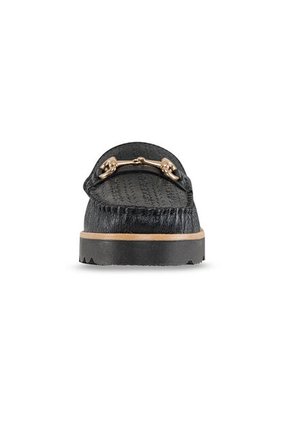 Mocasines Sheila Negro Para Mujer Croydon