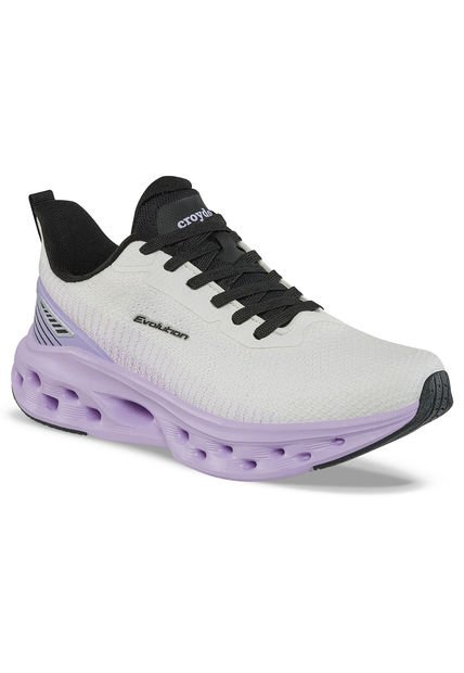 Tenis Running Wetzy Blanco-Lila Para Mujer Croydon