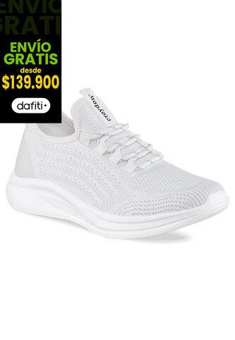 Tenis Running Snig Blanco Para Mujer Croydon Croydon