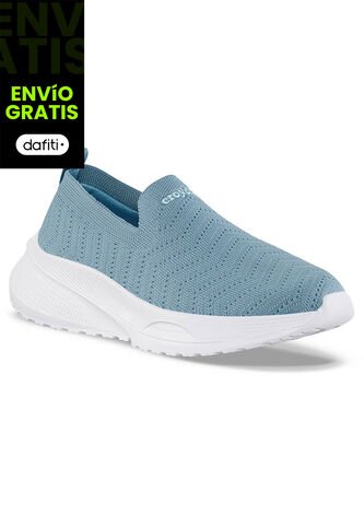 Tenis Para Caminar Slom Azul Croydon Para Mujer Croydon