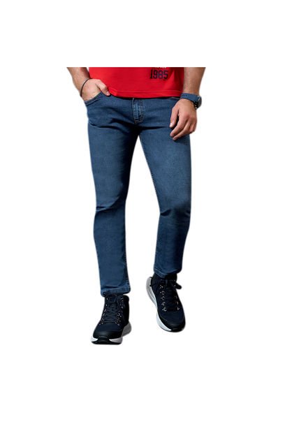 Jean Walter Azul Para Hombre Croydon