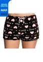 Short Marian Negro Croydon Para Mujer de Croydon