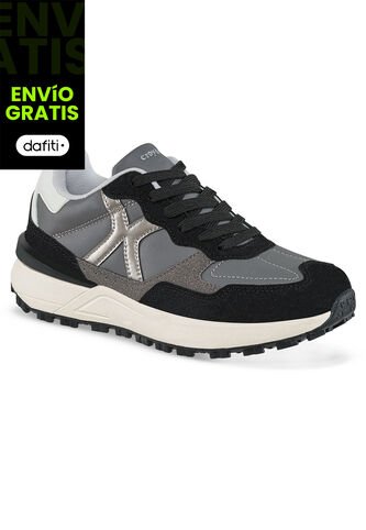 Tenis Urbanos Ruba Negro Croydon Para Mujer Croydon