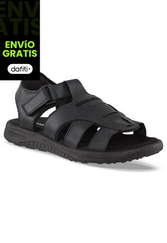 Sandalias Salvador Negro Croydon Para Hombre Croydon