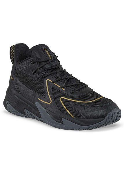 Tenis Basketball Jibun Negro Para Hombre Croydon
