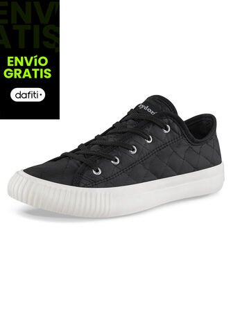 Tenis Taliba Bajo Negro Croydon Para Mujer Croydon