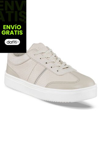 Tenis Shula Beige Croydon Para Mujer Croydon