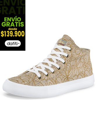 Botines Nasira Alto Beige Para Mujer Croydon Croydon
