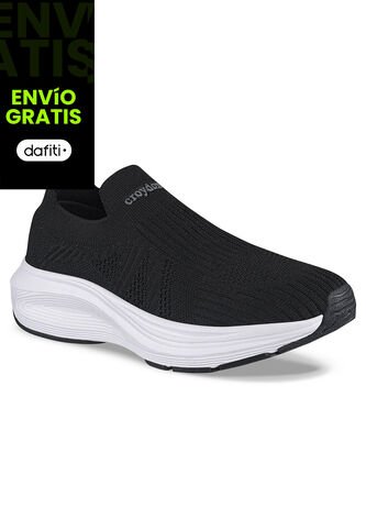 Tenis Para Caminar Wefer Negro Croydon Para Mujer Croydon