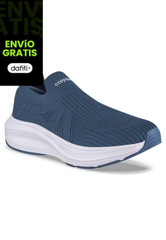 Tenis Para Caminar Wefer Azul Osc Croydon Para Mujer Croydon