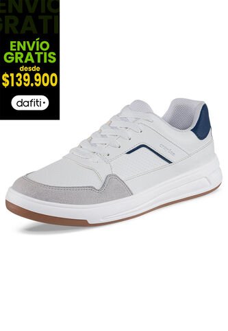 Tenis Urbanos Tabio Blanco-Azul Para Hombre Croydon Croydon