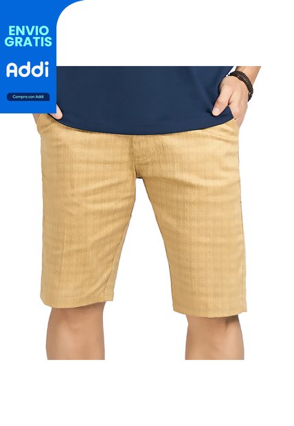 Bermuda Nicolai Beige Para Hombre Croydon