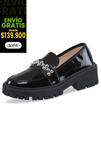 Mocasines Fannie Negro Para Mujer Croydon Croydon