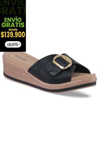 Sandalias Tacón Layna Negro Para Mujer Croydon Croydon