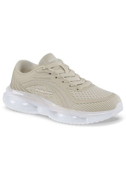 Tenis Running Lumo Beige Croydon Para Mujer