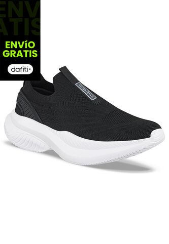 Tenis Para Caminar Zafali Negro Croydon Para Hombre Croydon