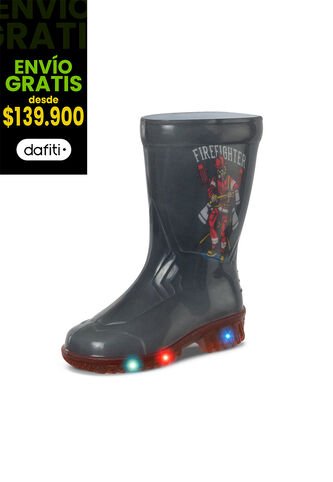 Botas Lluvia Isbaal Rojo Para Niño Croydon Croydon