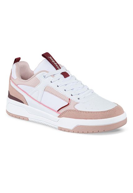 Zapatos Famary Blanco-Rosa Para Mujer Croydon
