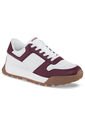 Zapatos Wunter Blanco-Vino Para Mujer Croydon de Croydon